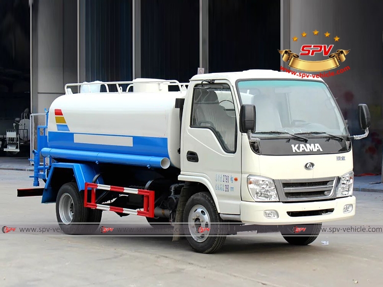 4,000 litres Water Tanker Truck KAMA-RF